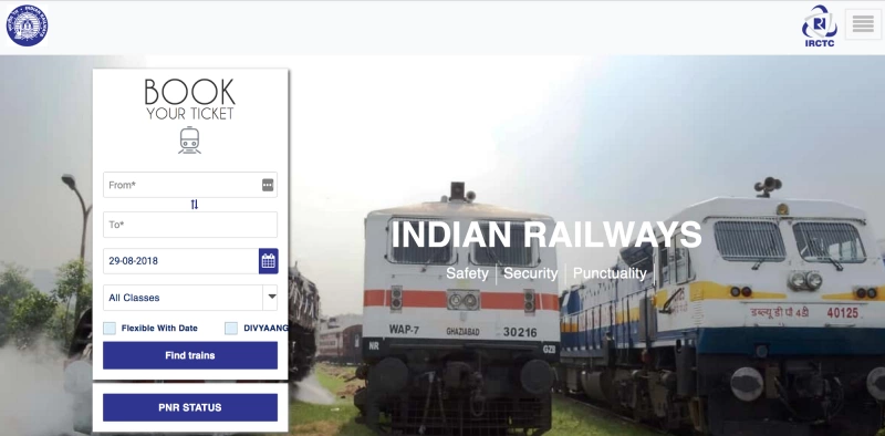 IRCTC started there ticket booking services from today for limited train