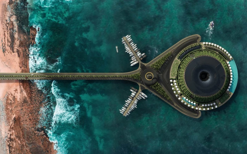Eco-Floating Hotel in Qatar generates its own electricity