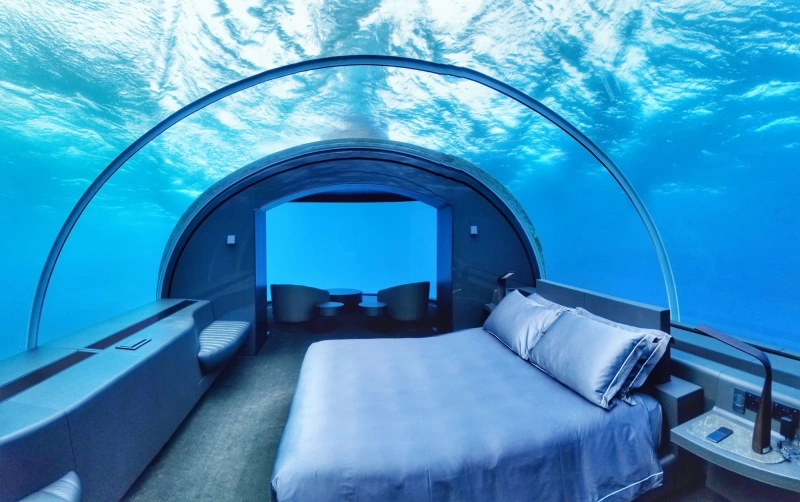 World first underwater villa,The Muraka in Maldives is open now