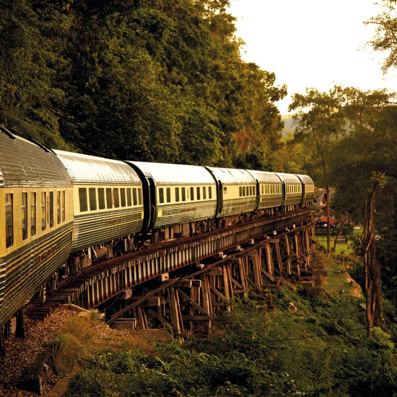 Kruger Shalati, a historic train converted into a luxury hotel