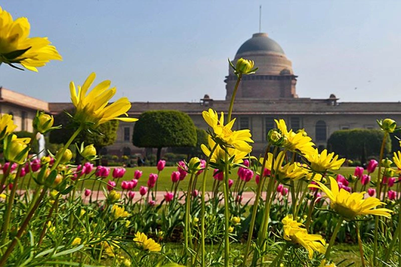 Mughal Garden of Delhi is all set for Opening Soon in 2023