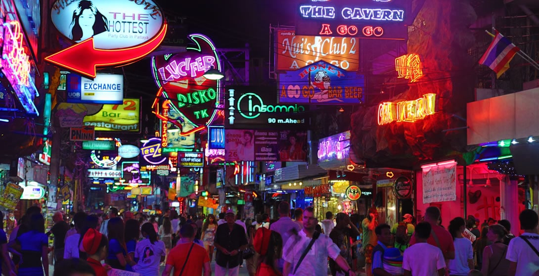 Pattaya Walking Street - Pattaya Nightlife